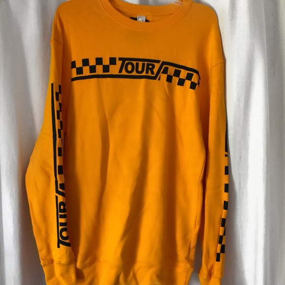 justin bieber yellow hoodie h&m